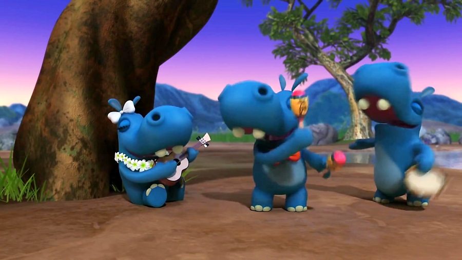 انیمیشن خانواده اسب آبی The Happos Family - فصل 1 قسمت 6